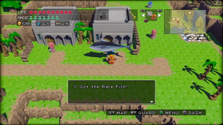 Illustration for article titled New 3D Dot Game Heroes Screens Will Add Inches To Your Sword